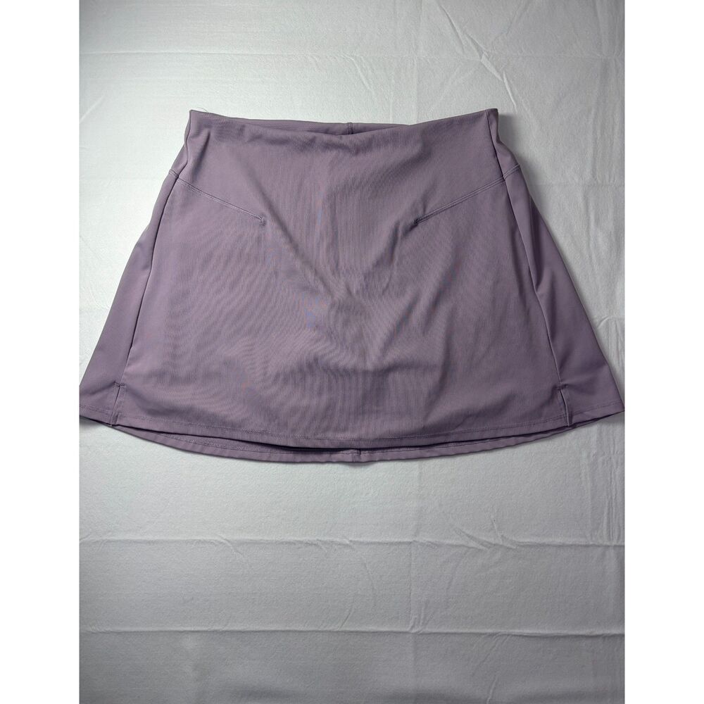 Old Navy Powersoft High Rise Tennis Skort Side Pocket Dusty Purple Large